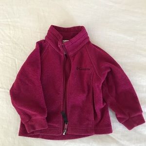 Maroon Columbia Fleece 2T